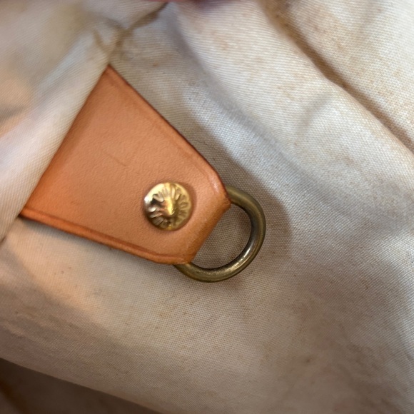 Louis Vuitton Leather Monogram Marie Hand Blue Dome Boston Bag - Picture 14 of 15